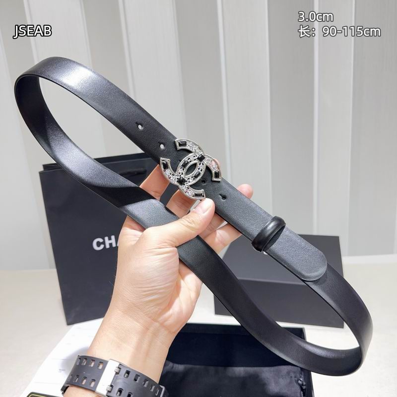 Chanel belt 30mmX90-115cm 8L16